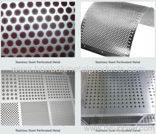 Stainless Steel Perforated Metal mesh