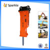 Silenced type hydraulic hammer breakers