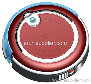 normal and robot vacuum cleaner