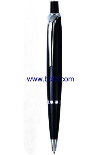 Promotional metal ballpen with shining accessories