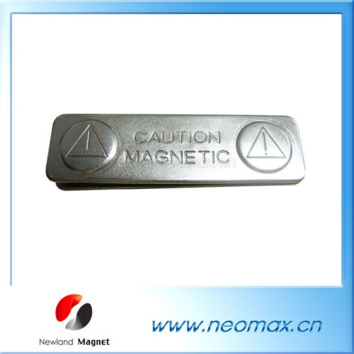 Metal neodymium Magnetic Badge