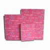 Hardcover Notebooks for Students Assembled Binder Customized Designs and Requirements are Accepted