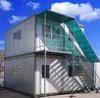 Hot Dip Galvanized Steel Storage Container Houses with Anti-theft Door