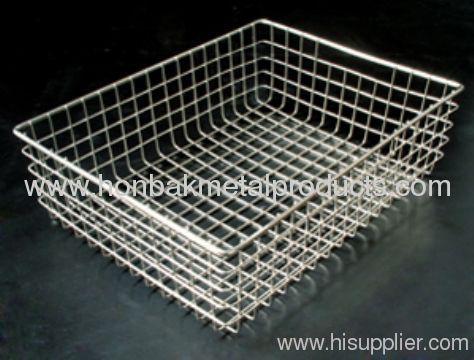 Stainless steel Wire Mesh/Storage/Grocery Basket