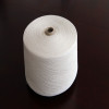 Bleached white open end yarn