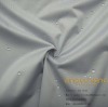 Waterproof embossed checks polyester fabric for jacket