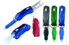 Promotion folding ballpoint pen with function tools and LED
