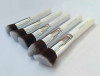 5 PCS WHITE SYNTHETIC HAIR FOUNDATION COSMETIC BRUSHES