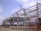 Paint Coating Steel Pipe Truss , Prefabricate Pipe Truss Structure