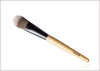 Luquid Foundation Makeup Brush with Natural wooden handle