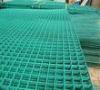 Heavy gauge PVC Coated Wire Mesh , green / white / yellow , oxidation - resisting