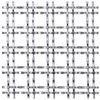 1x1 , 2X2 Woven Wire Mesh, 12 X 12 - 500 * 500 mesh, SS316L, SS304