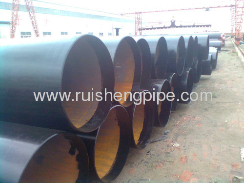 API 5L A106 Sch40/Sch80/Sch160ERW weldedsteel oil pipes 