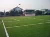 Fibrillated Sport Artificial Grass / turf , artificial baseball turf