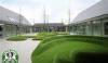 Outdoor nylon golf artificial grass recycling Green / white / red
