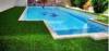 Decorative Nylon eco friendly Artificial Grass for swimming pool