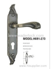 zinc alloy door handle