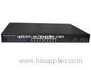 Fast Ethernet 16 Port Managed POE Switch with POE Injector Function