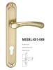 Zinc alloy wood door handle