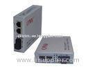 Multimode Gigabit Ethernet Fiber Media Converter 10 /100m With Two Interface