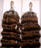 High quality Curly human hair extension