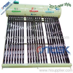 2013 New style solar water heater/non-pressure/vacuum tube type solar water heater