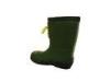 Lace Up Rain Boots , Black Short Lovely Flexible Rubber Outsole