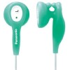 Panasonic RP-HV21 In-Ear Earbud Headphones with Unique Clip Design Green