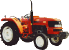 Medium power farm tractor