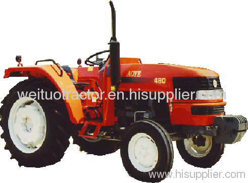Medium power farm tractor