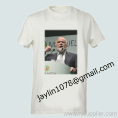 customiszed white election t shirt