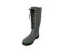 Cool Lace Up Rain Boots , Grey 15 In Circumference Size 8 for Winter