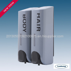 350ML*2 Manual Liquid Soap Dispenser,Hotel Hand liquid soap dispensers