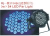 Factory Direvt Marketing 54*3w Full Color 3 In 1 LED Par Light