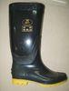 Waterproof Sanitary Boots , Size 43 Black Durable For Hospitals Winter