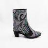 Ankle High Heel Rain Boots , Grey Size 38 Waterproof For Fishing