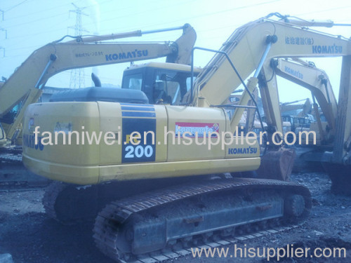 sell used komatsu excavator pc200-7 pc200-6 pc220