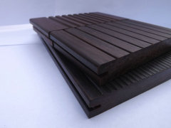 Outdoor Strand Woven Bamboo Deck