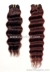 100% Brazilian hair clip in hair extension Curly
