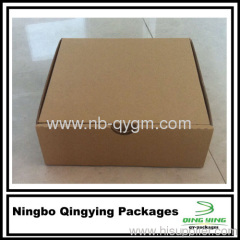 Brown Corrugated Square Die-cutting Mailer Boxes