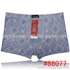 Modal Boxer Short For Man Boyshort Bamboo Fiber Panties Briefs Lingerie Lntiamtewear Underpants YunMengNi 88077