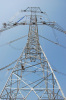 Power transmission line steel tower