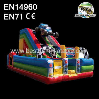 Inflatable Millennium Slide Combo