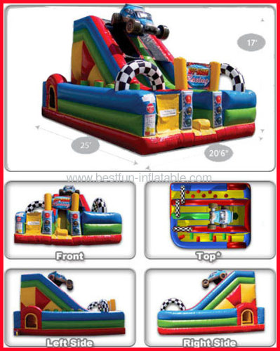 Inflatable Millennium Slide Combo