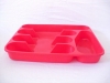 plastic tableware divided plates