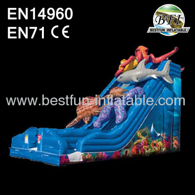 20' Inflatable Ocean Quest Slide