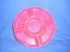 bear plastic divided candy plates