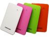 Slim portable power bank with touch switch