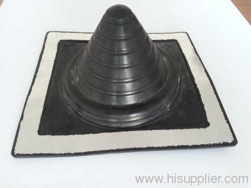 Pipe rubber roof flashing