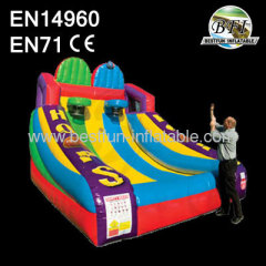 Colorful Popular Inflatable Wacky Basketball Hoops
